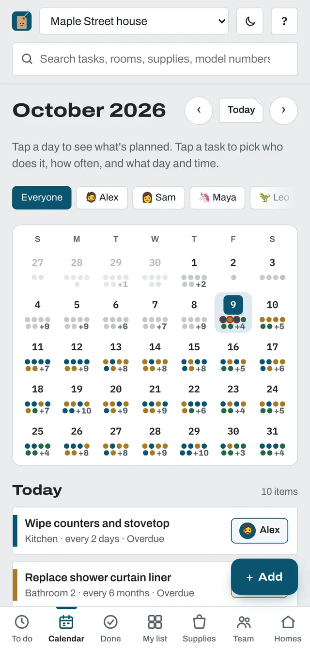 A plan the whole house can see